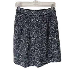 Ann Taylor A-Line Pleated Skirt Petite Size 0P